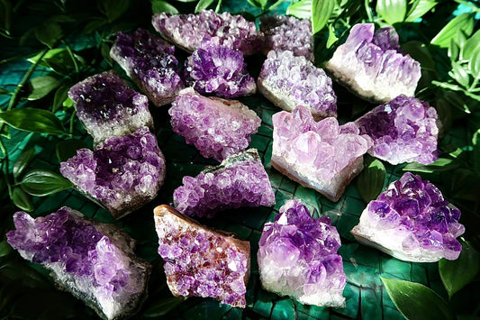 Raw Amethyst Crystals