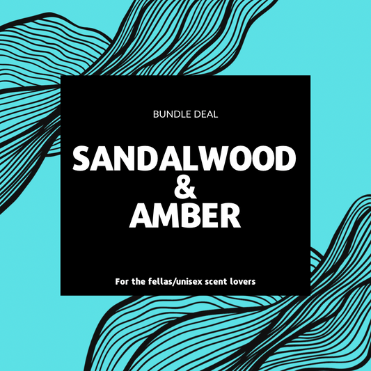 Sandalwood & Amber Bundle (unisex scent)